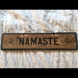 Authentic weathered sign from Brandy Melville